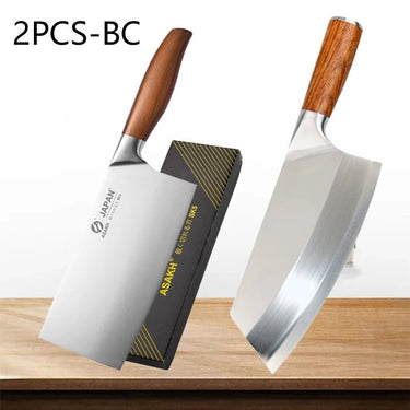 Premium Japanese Stainless Steel Bone Chopping Knife - InspiredGrabs.com